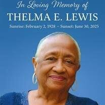 Mrs. Thelma E. Lewis Obituary