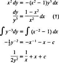 Find the general solution of. Separable Equations