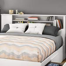 Unlike regular headboards, headboards with storage not only make your bedroom look better but also help with keeping things organized. South Shore Fusion Bookcase Headboard Reviews Wayfair