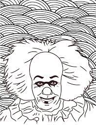 Pennywise Coloring Pages Ideas With Printable Pdf Coloringfolder Com Halloween Coloring Pages Halloween Coloring Coloring Pages