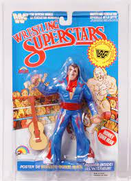 1988 LJN WWF Wrestling Superstars Carded Action Figure - Honky Tonk Man