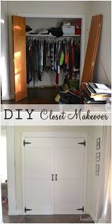 Diy Interior Door Hacks Landeelu Com Closet Door Makeover Closet Makeover Diy Closet Doors