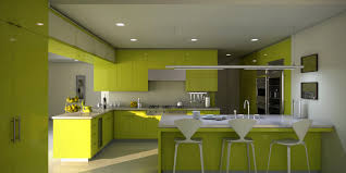 21 refreshing green kitchen design