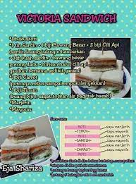 Victoria Sandwich Bread Recipes Homemade Malay Food Cooking Recipes