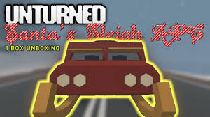 Crowbar to open the cover. 1 Box Unboxing Santa S Sleigh Apc Unturned Youtube