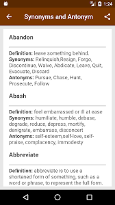 It might be outdated or ideologically biased. Updated English Synonyms And Antonyms Pc Android App Mod Download 2021