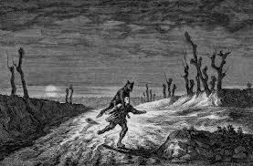 Le Loup-Garou”, circa 1857. Illustration by Maurice Sand ...