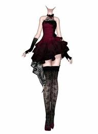 49 Ideas Dress Black Gothic Outfit Fashion Design Drawings Dress Drawing Fashion Design