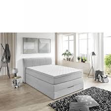 Massivholz bett 100x200 kiefer sandfarben gebeizt seidenmatt lackiert. Boxspring Set Bx 1440 Mit Bettkasten Silver 100x200 Hotelbett Bett Boxspringbett Betten Schlafen Mobel Jahnichen Center Gmbh