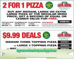 Free Printable Papa Joes Pizza Coupons In 2020 Papa Johns Coupon Code Free Printable Coupons Pizza Coupons