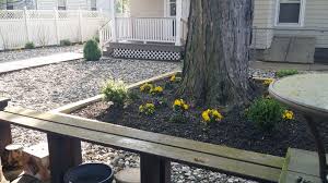 What about planting flowers around a tree? Hardscaping In Ridgewood Almost Perfect Landscaping