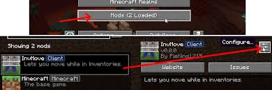 Create a mod folder inside your minecraft directory if it does not exist yet and put the fabric api file in it. Github Pieking1215 Invmove Fabric Minecraft Fabric Mod That Adds The Ability To Walk Around While In Inventories