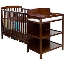 Dream On Me Anna 4 In 1 Convertible Crib And Changer Espresso Walmart Com Crib And Changing Table Combo Baby Changing Tables Cribs