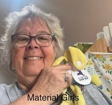 Shopping trip driver sewing own clothes