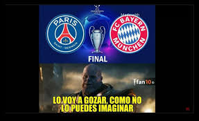 Las últimas noticias, rumores, clasificación, partidos, resultados en directo, resultados & fichajes del uefa champions league, proporcionado por goal. Psg Vs Bayern Munich Memes De La Final De La Champions League 2020 En Lisboa Memes Champions Paris Saint Germain Fotos Futbol Internacional Depor