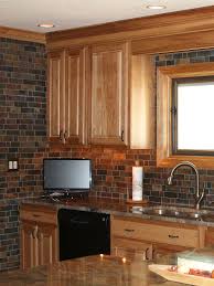 See more ideas about kitchen design, grey kitchen cabinets, kitchen remodel. Rusty Brown Slate Mosaic Backsplash Tile For Traditional Kitchen