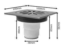 Aco drain® multiline basiert auf einer systemidee, die vorteile für jeden bietet: Bodenablauf Abfluss 10 X 10 Cm Antik Messing Dusche Bad Keller Geruchsverschluss Garage Sanlingo Lagento De
