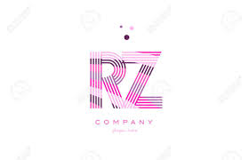 Available in png and svg formats. Rz R Z Alphabet Letter Logo Pink Purple Line Font Creative Text Dots Company Vector Icon Design Template Royalty Free Cliparts Vectors And Stock Illustration Image 79356085