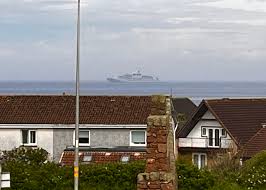 Ultra-luxury cruise ship wows after docking in Girvan | Ayr Advertiser