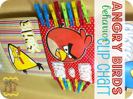 angry birds behavior clip chart free printable living