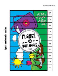 Jigsaw puzzle (k2ql05) play a jigsaw puzzle game in your browser using images from the gracelink kindergarten video series. Spring Number Order Puzzles Spring Math Puzzles Spring Math Kindergarten Ordering Numbers