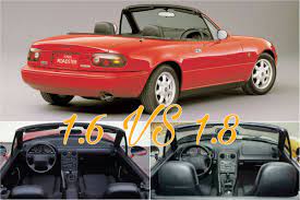 1 6 Vs 1 8 Na Miata Pros Cons Comparison Mazda Miata Mx 5 Topmiata Miata Mazda Miata Mazda Mx5 Miata