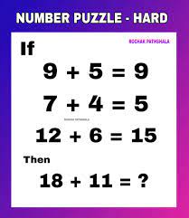 At first glance, most people only notice 15 threes in the image. Math Puzzles With Answers Number Puzzle 10 Rochak Pathshala