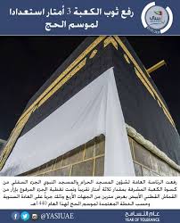 مكة رفع ثوب الكعبة 3 أمتار استعدادا لموسم الحج رفعت الرئاسة العامة لشؤون المسجد الحرام والمسجد النبوي الجزء السفلي من كسوة ال outdoor gear u 19 outdoor