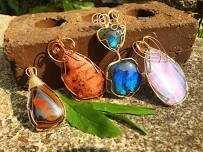 Beg. Wire Wrapped Pendant