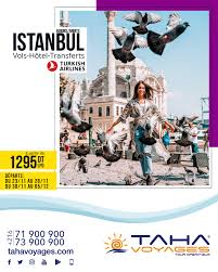 Découvrez les meilleures offres de vols pas chers au départ d'istanbul (ist) et volez avec air europa vers votre destination. Taha Voyages Tunisie Vos Envies De Voyager Ne Font Qu Un Avec Le Shopping Apres Ces Mois De Stresse Istanbul Est Votre Destination En Novembre Et Decembre Partez Avec Tahavoyages En