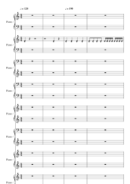 Another rush midi, i put some. Rush E Bm Remake Sheet Music For Piano Mixed Ensemble Musescore Com
