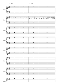 Another rush midi, i put some. Rush E Bm Remake Sheet Music For Piano Mixed Ensemble Musescore Com