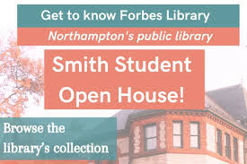 Get to Know Forbes Library! Open House, September 7, 2024