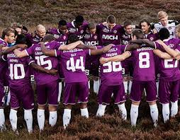 The third kit features a white shirt, with pink and green vertical pinstripes and a dark green collar. Fc Midtjylland Projects Photos Videos Logos Illustrations And Branding On Behance