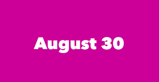 August 30 zodiac luck maker: August 30 Famous Birthdays 1 Person In History Born This Day