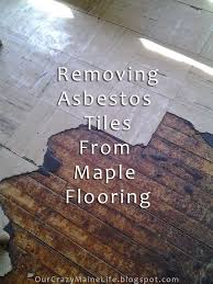 Our Crazy Maine Life Asbestos And Maple Floors Maple Floors Flooring Asbestos Tile