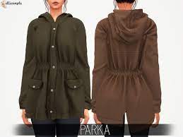 Elliesimple - Parka - The Sims 4 Download - SimsFinds.com