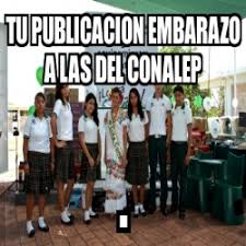 Es un tema preocupante, por supuesto, pero en el conalep es muy bajo el índice, si tenemos 10 mil 200 alumnos ya hablamos de 35 embarazos, estamos hablando de un porcentaje muy menor. Meme Personalizado Tu Publicacion Embarazo A Las Del Conalep 5046951
