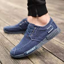 Sh10013a جديد نموذج الرجال حذاء قماش الصور الجينز الأزرق اللون حذاء رجالي  عارضة 2022 - Buy أحذية رجال عارضة,موديل جديد صور لأحذية ، قماش أحذية الرجال  Product on Alibaba.com
