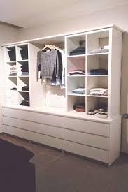Armario Abierto With Kallax Y Malm Ikea Closet Hack Ikea Wardrobe Hack Ikea Wardrobe