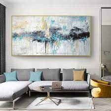 Beautiful framed prints can turn any living room into a warm and inviting space. Abstract Art Painting Modern Wall Art Canvas Pictures Large Wall Paintings Handmade Oil Painting For Living Room Wall Decor Art Art Painting Oil Paintinghandmade Oil Painting Aliexpress