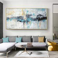 Framedart.com has assembled an extensive collection of living room art that will change the mood and add a touch of style to your room. Abstract Art Painting Modern Wall Art Canvas Pictures Large Wall Paintings Handmade Oil Painting For Living Room Wall Decor Art Art Painting Oil Paintinghandmade Oil Painting Aliexpress
