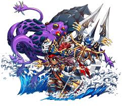 Pirate Goddess Eve Brave Frontier Female Character Design Monster Design