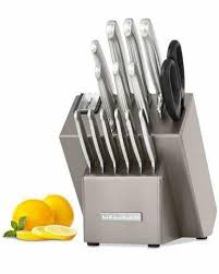 41 list price $79.99 $ 79. Kitchenaid 16 Pc Stainless Steel Cutlery Knife Block Set