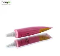 16mm 10ml Cylinder PE Pink Tube with Screw Cap for Eye Creams/Essence