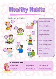 What is rob going to do? English Worksheet Healthy Habits Healthy Habits Teaching Healthy Habits Health Habits