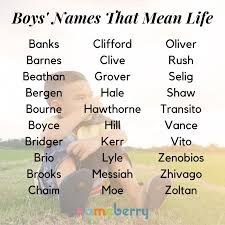 Pin On Boy Names