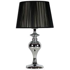 Stojaca Lampa Stolowa Gillenia 41 21413 Candellux Abazurowa Lampka Nocna Czarny Tischleuchte Lampe Wohnzimmerlampe
