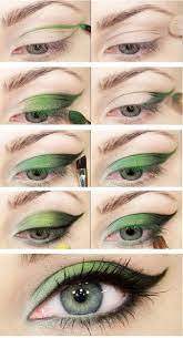 Renkli Far Makyaji Nasil Yapilir Renkli Goz Makyaji Onerileri Eye Makeup Makyaj Yesil Gozler