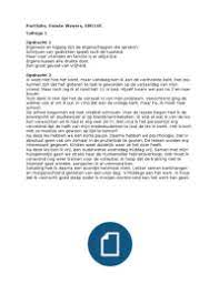 Creatief Schrijven 1 Portfolio En Eindopdracht Creatief Schrijven 1 Stuvia Be